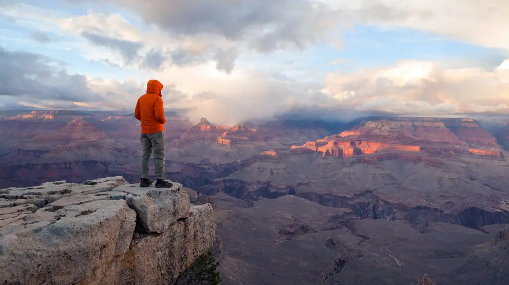 Å stå på kanten av Grand Canyon er en opplevelse man aldri glemmer