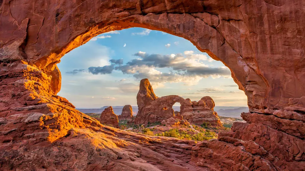Besøk flere nasjonalparker på rundreisen i USA, f.eks. Arches National Park i Utah