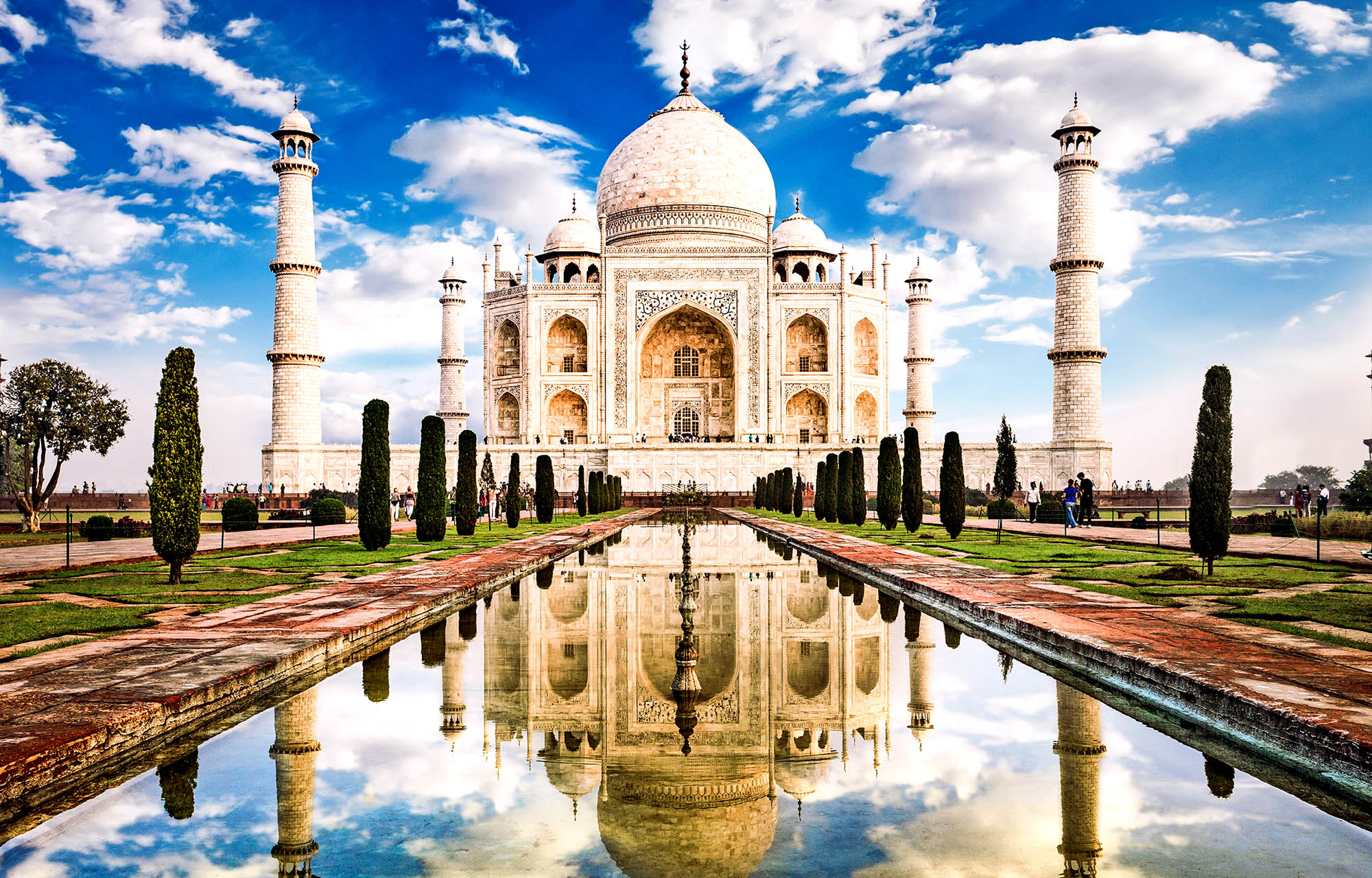 Spektakulære Taj Mahal - Rundreiser i Asia