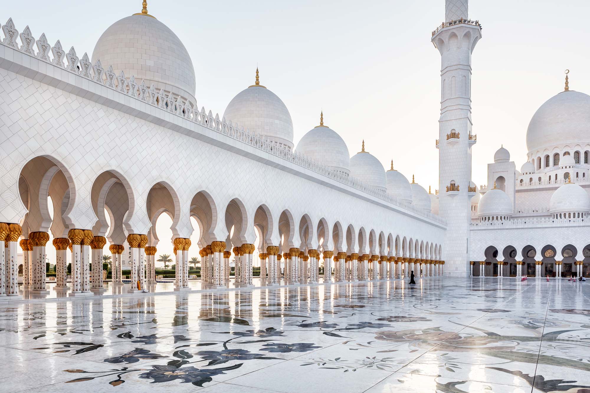 Sheikh Zayed Mosque, Abu Dhabi, De forente arabiske emirater