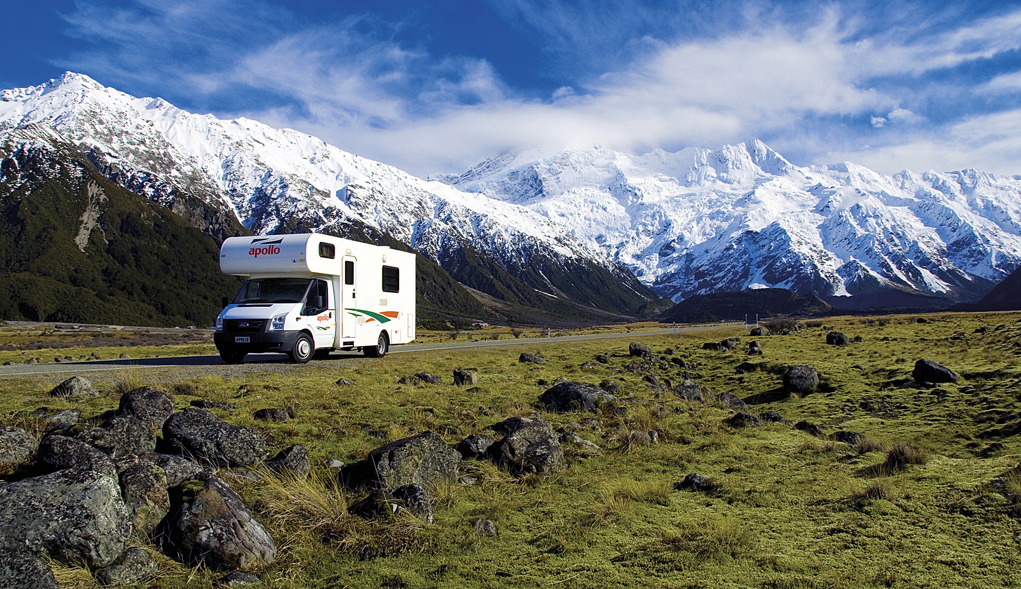 Utforsk New Zealand med campervan