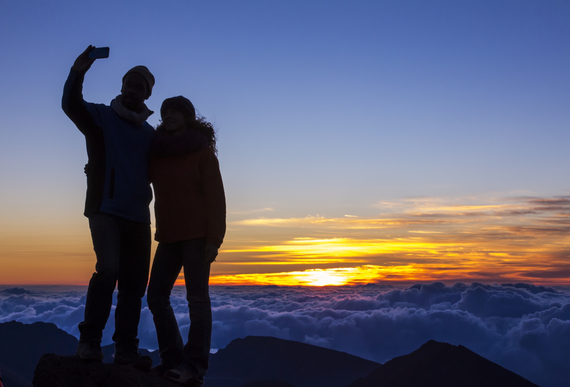 Gå til topps på den spektakulære Haleakala-vulkanen på Maui, Hawaii - Aktivitetsferie. Foto: Hawaii Tourism