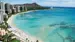 Waikiki Beach og Diamond Head, Oahu - Bilferie på Hawaii Waikiki Beach og Diamond Head, Oahu - Bilferie på Hawaii