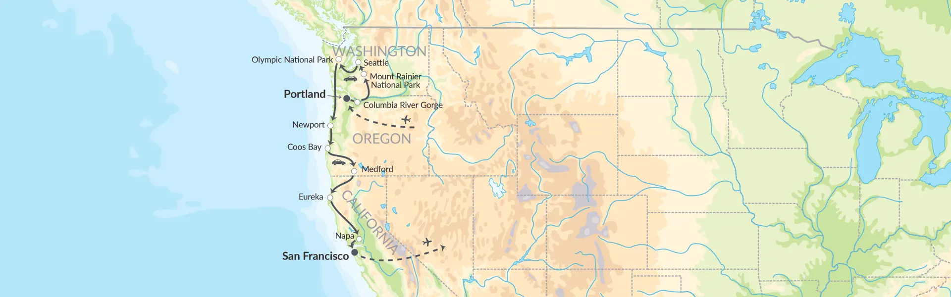 8226 Den Amerikanske Vestkysten