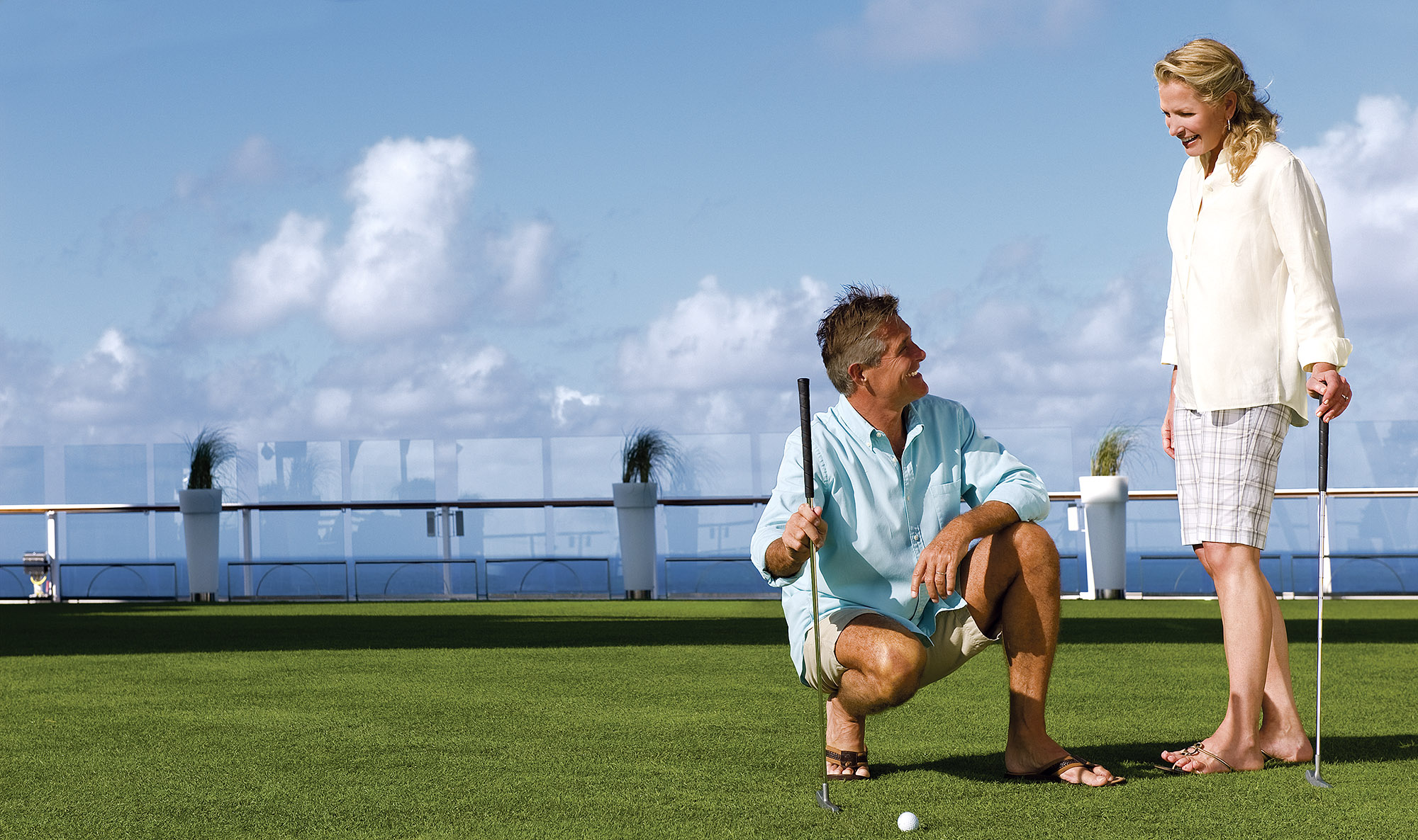 Nyt fasilitetene om bord på et transatlantisk cruise