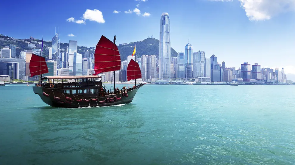 Hong Kong - Cruise i Asia