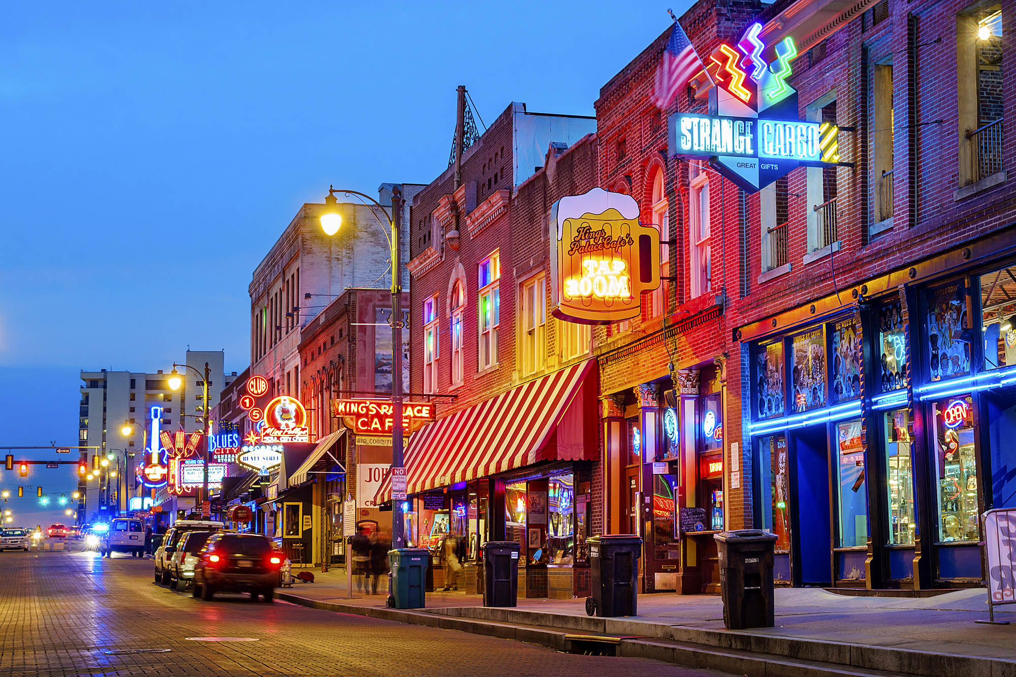 Beale Street i Memphis