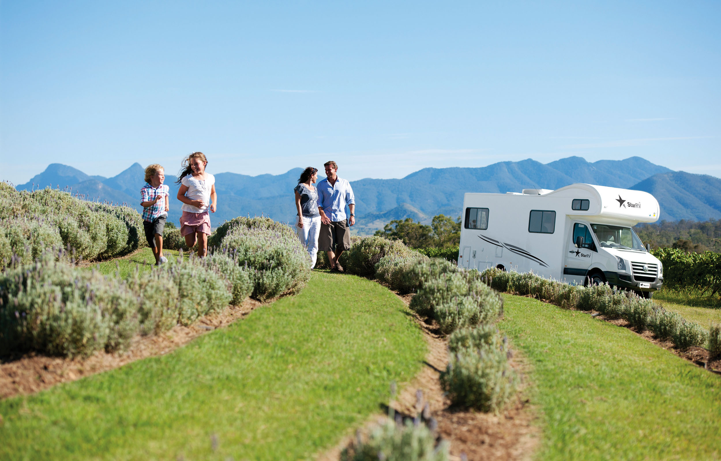 En bobilferie er perfekt og sosialt for familien