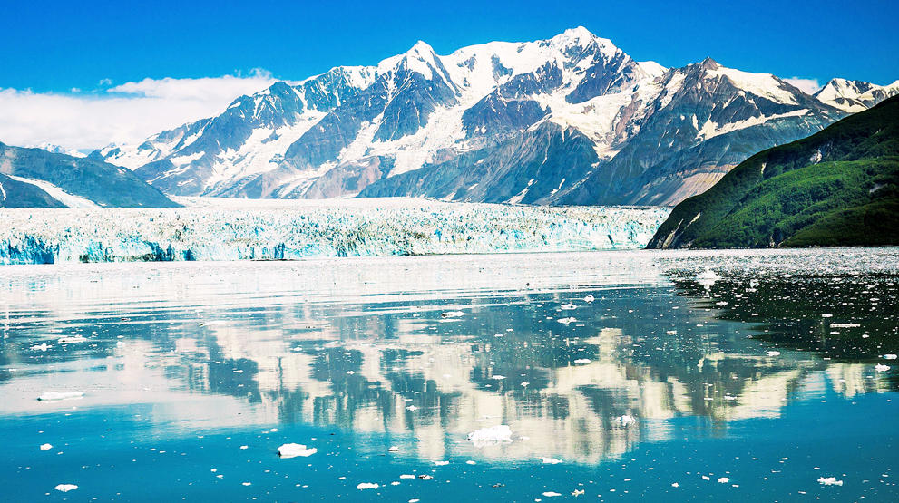 Hubbard Glacier i Alaska - Cruise i USA
