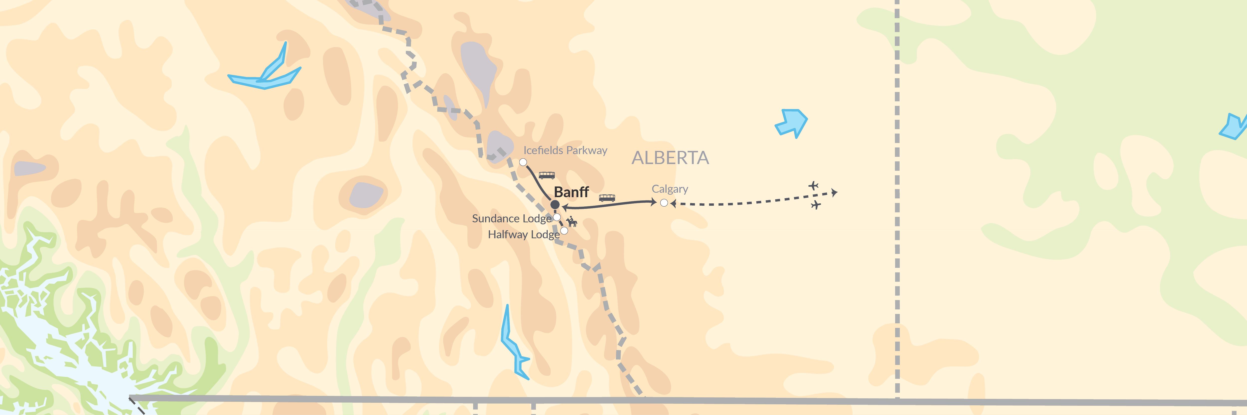 6737 Rocky Mountains På Hesteryg