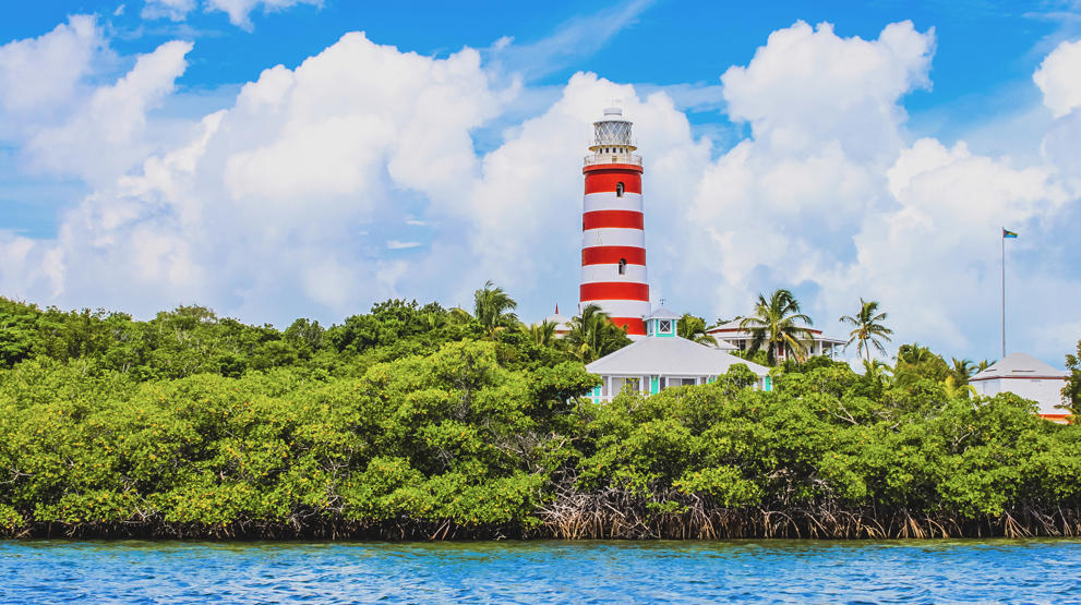 Det ikoniske Elbow Cay Lighthouse - Reiser til Bahamas