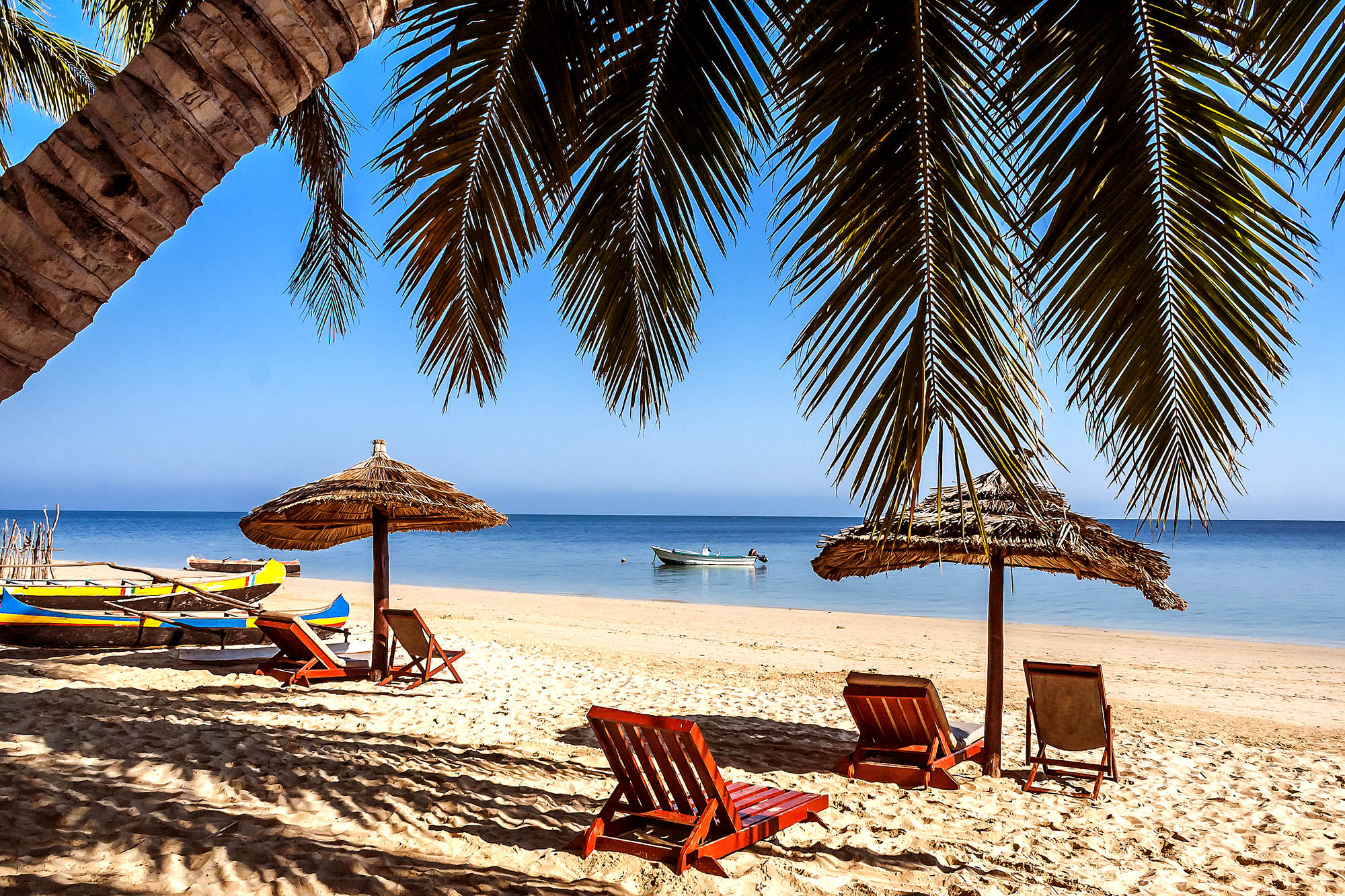 Nyt det tropiske været ved Ifaty, hvor dere har noen herlige dager med strandferie og avslapning