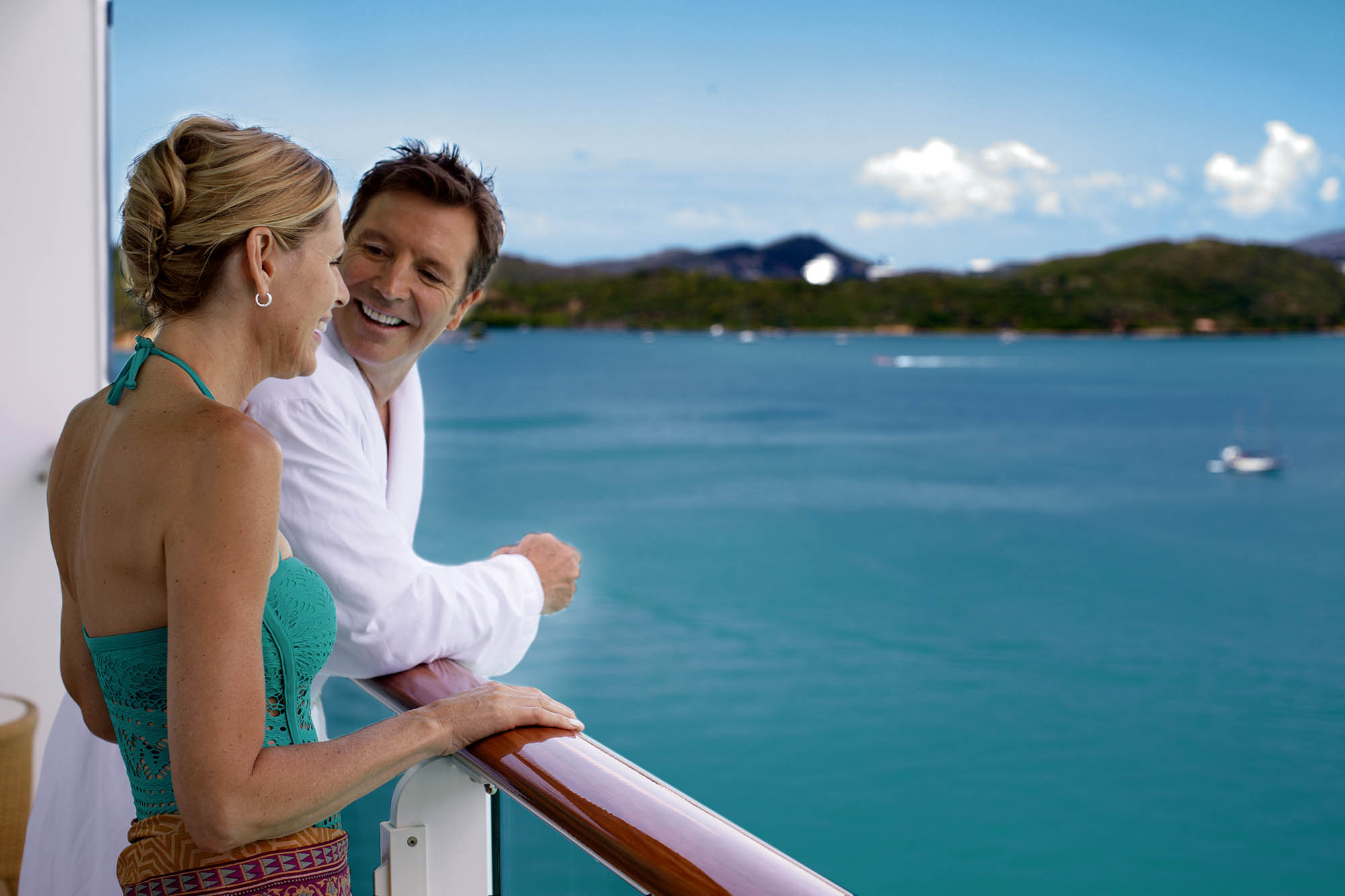 Nyt utsikten fra din egen private balkong