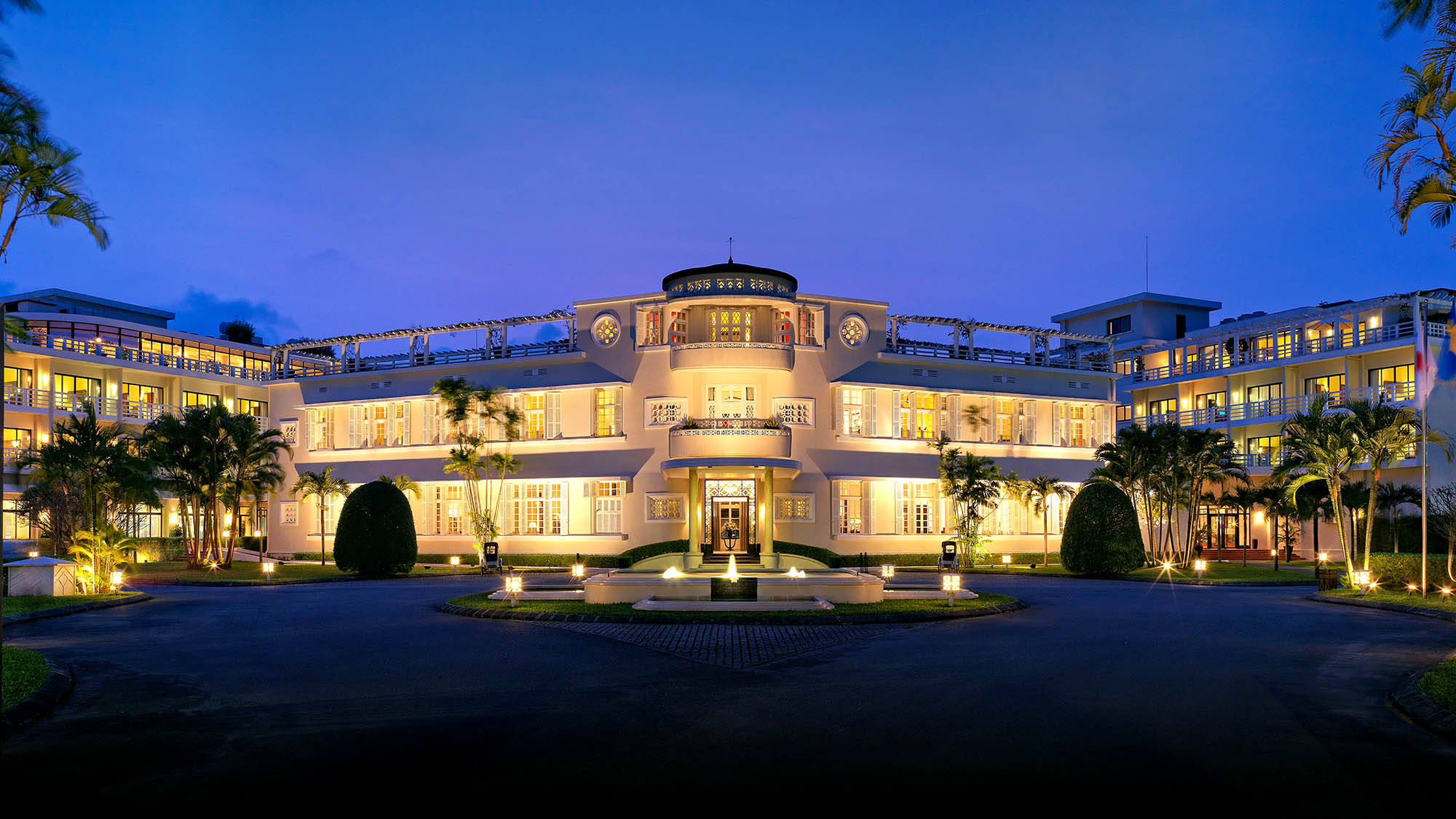 Azerai La Residence Hué Hotel & Spa, hotellets inngang