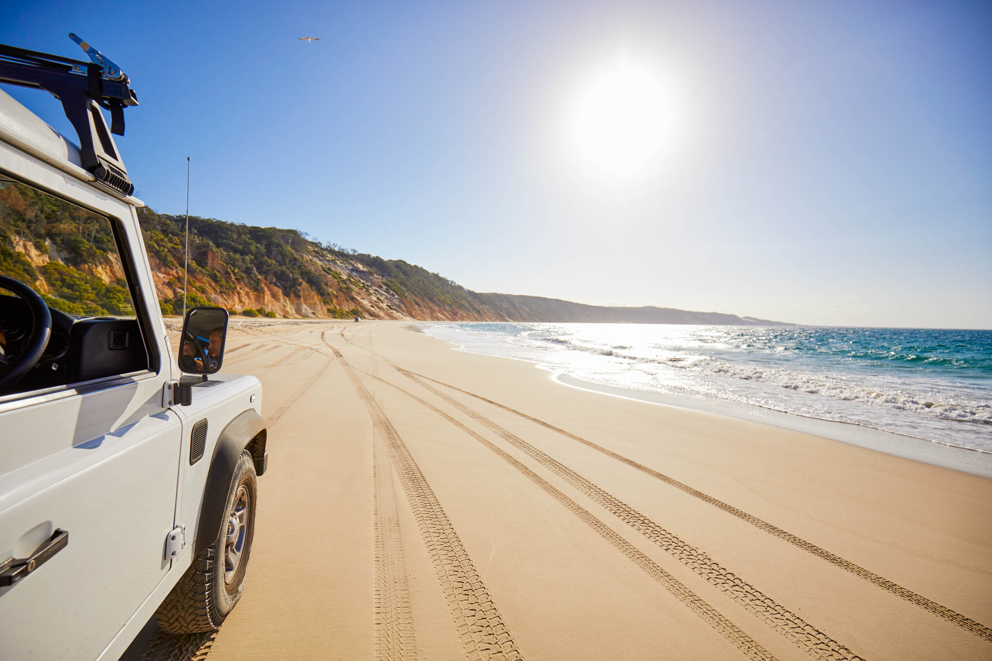 Nyt bilferien og få den beste utsikten over landskapet rundt