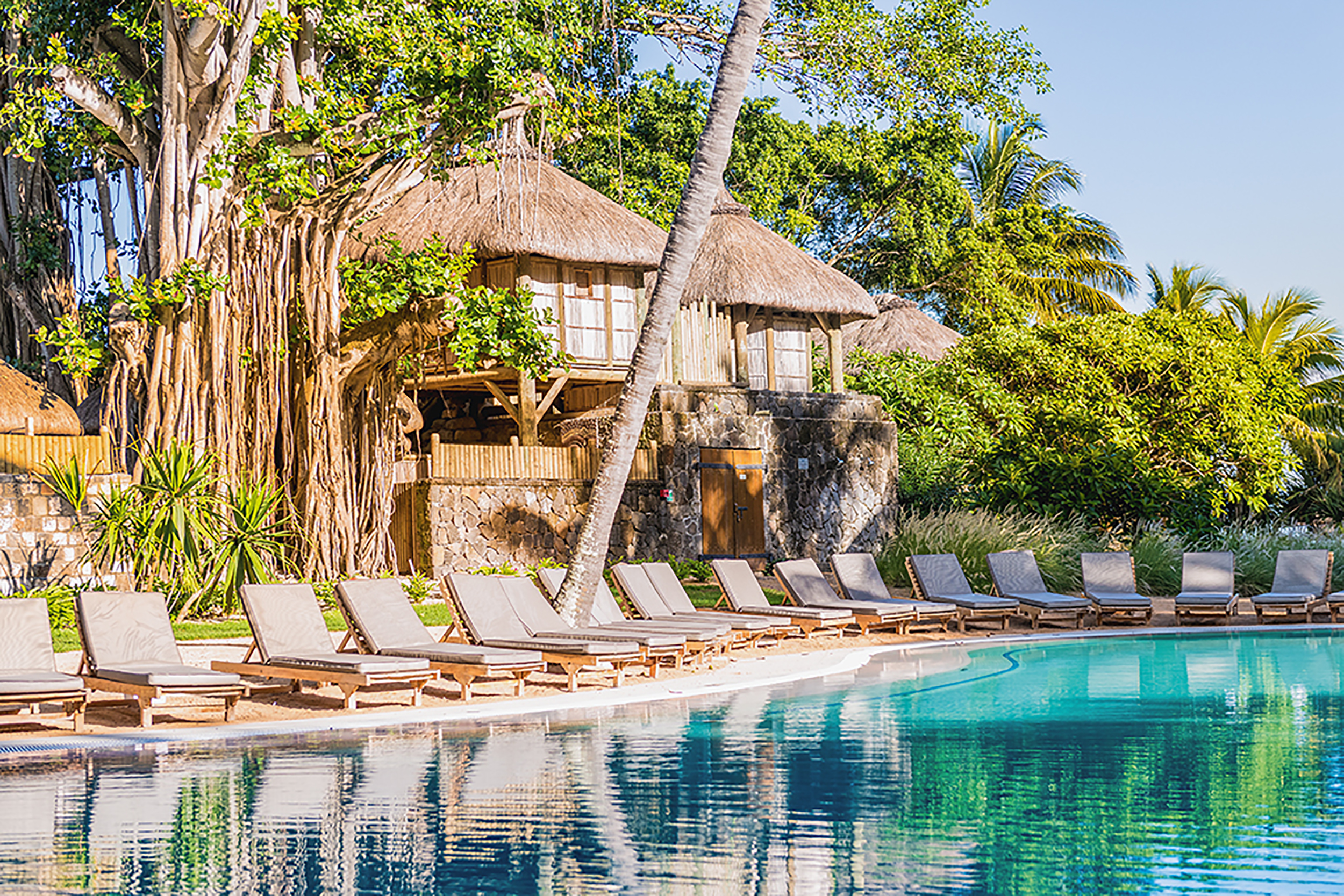 Mauritius byr på eksotiske resorts med basseng og luksus