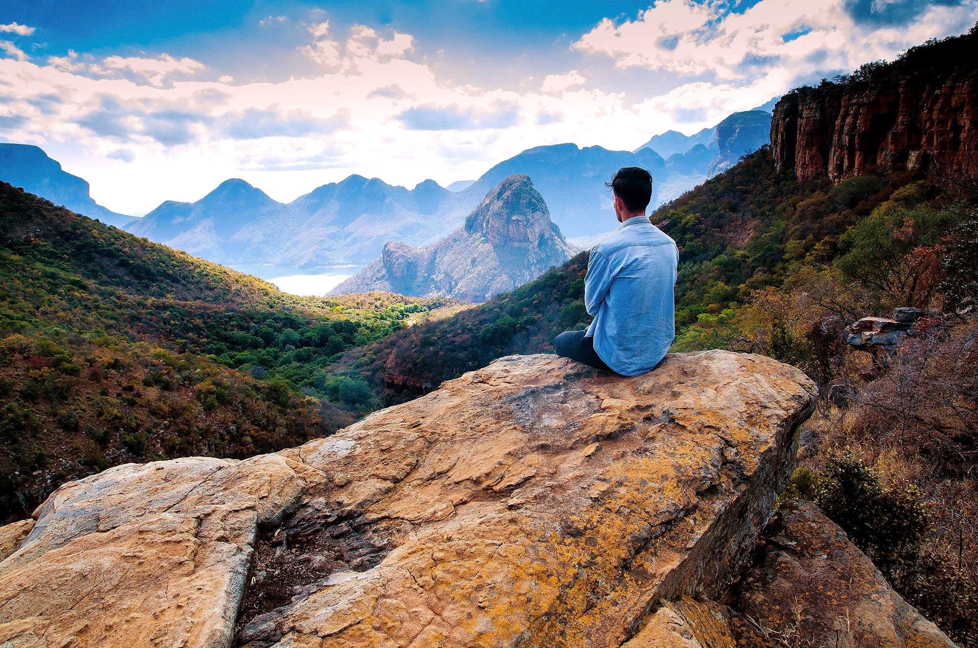 Blyde River Canyon er en av de mange fantastiske landskapene du kan oppleve på en rundreise i Sør-Afrika.