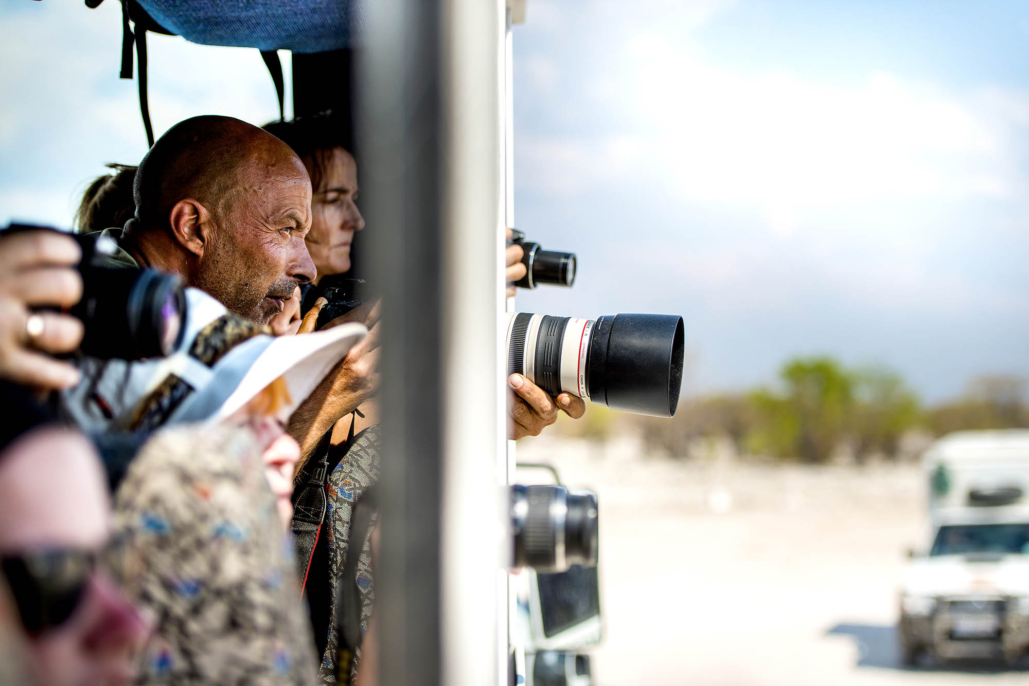 På en Small Group-tur er du garantert vindusplass på begge sider av trucken