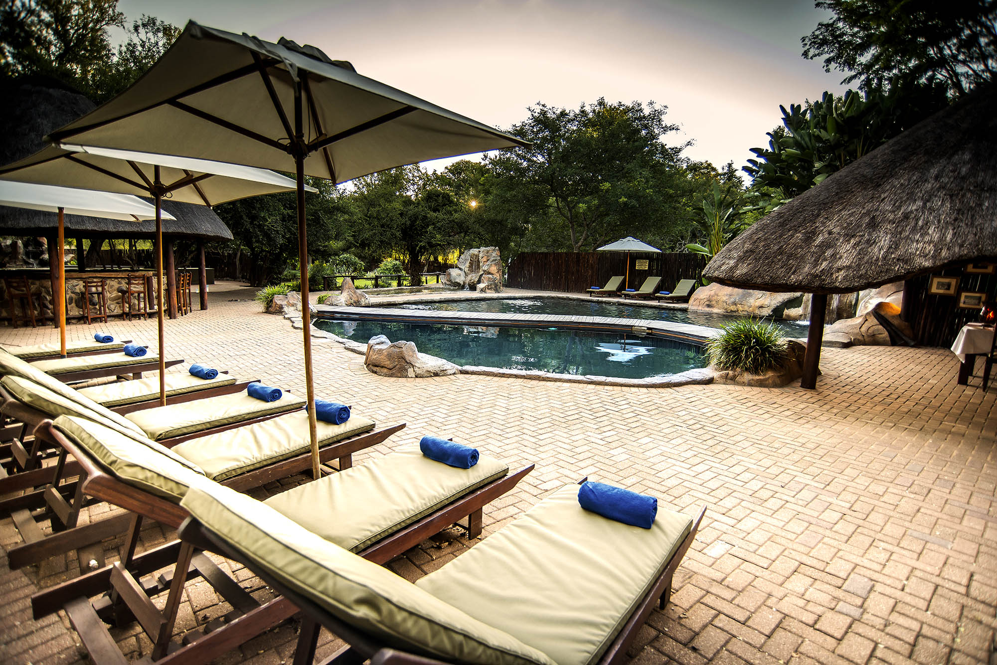 Bassengområdet Shiduli Private Game Lodge