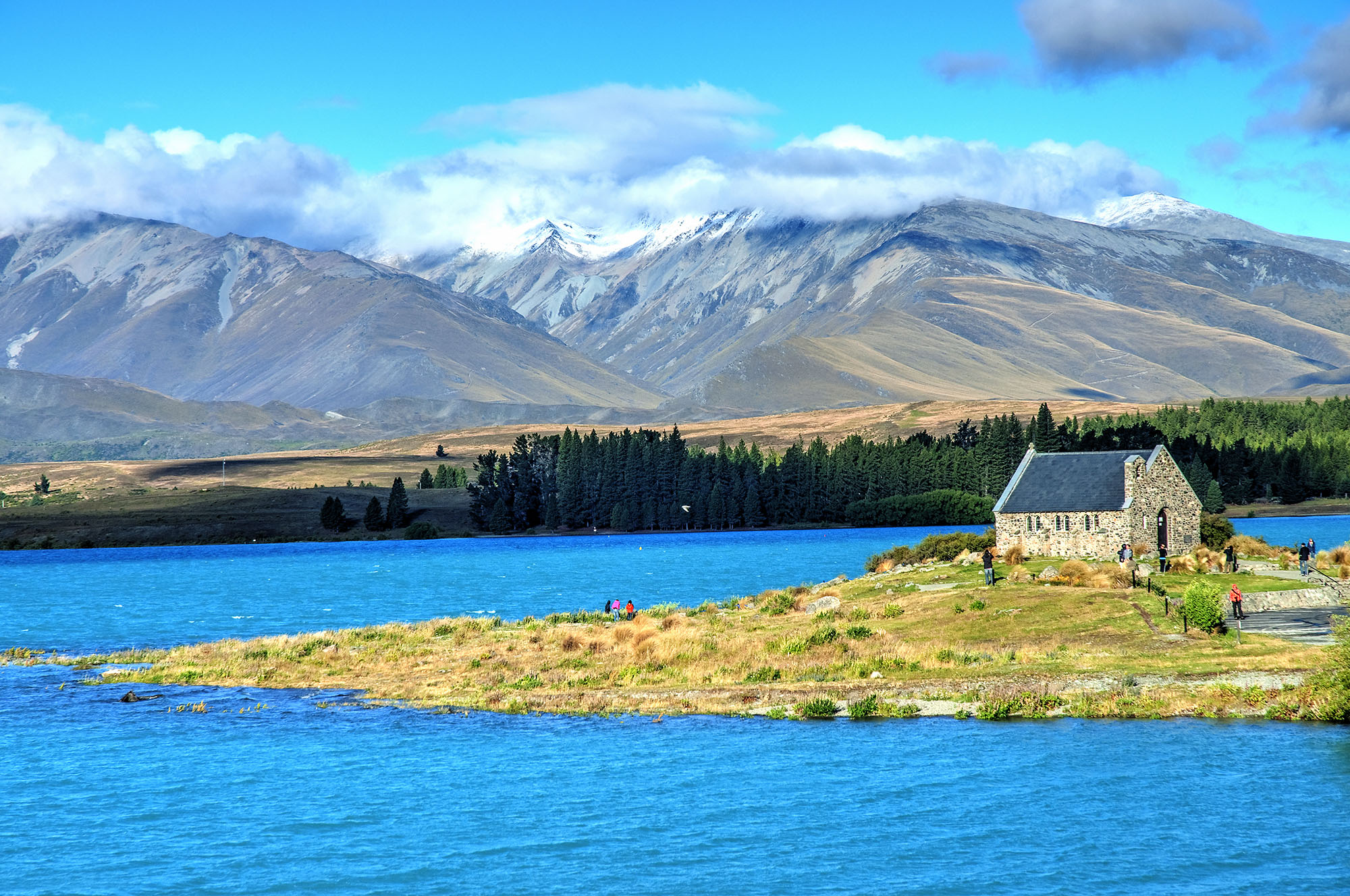 Lake Tekapo i New Zealand - Cruise i New Zealand