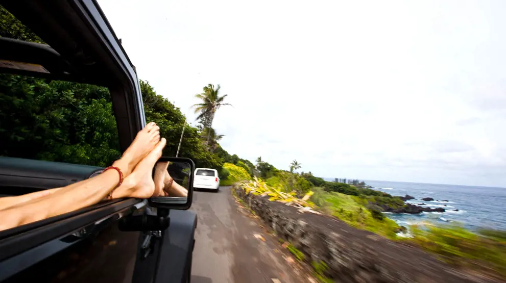 På Maui anbefaler vi å kjøre den berømte "Road to Hana"
