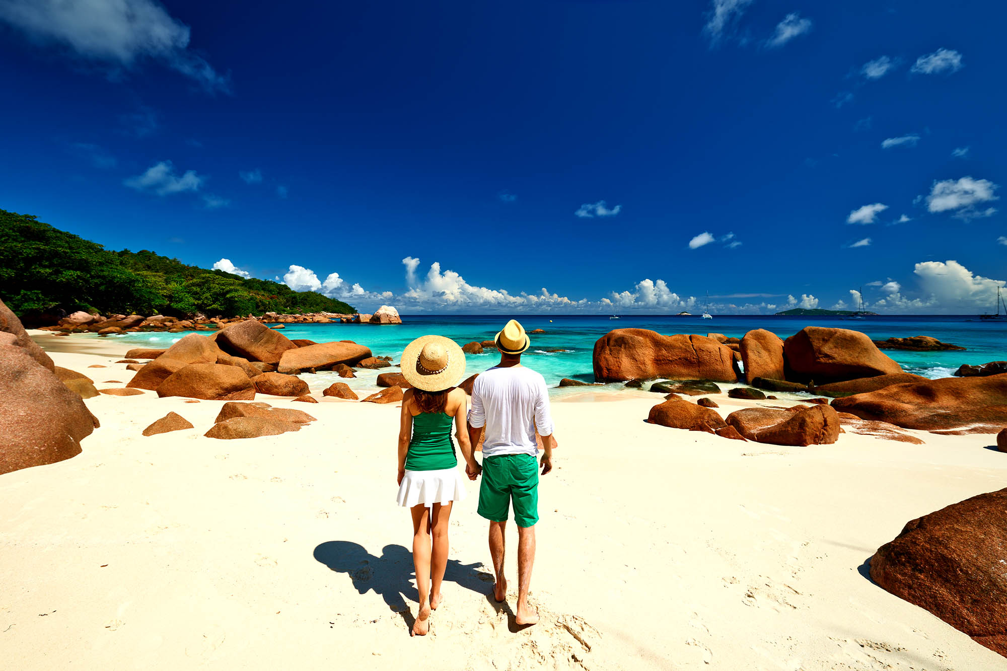 Anse Lazio, Seychellene