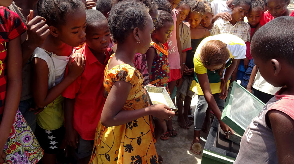 Undervisning i bæredyktig kosthold og matlaging på Madagaskar