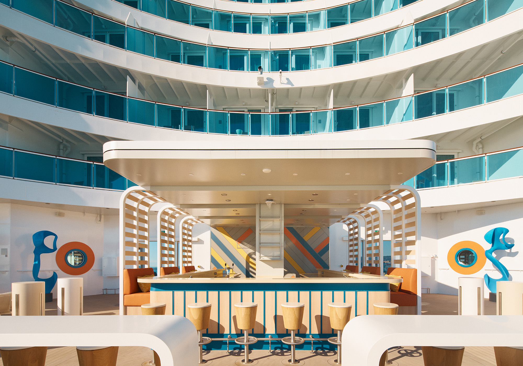 Soldekket på Costa Toscana