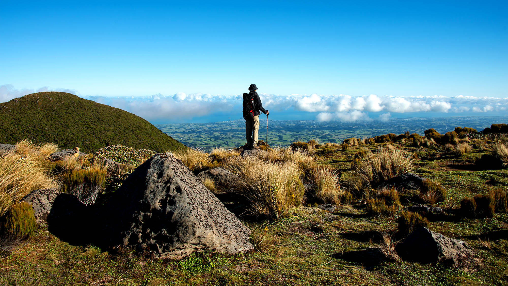 Pouakai ruten i Egmont nasjonalpark