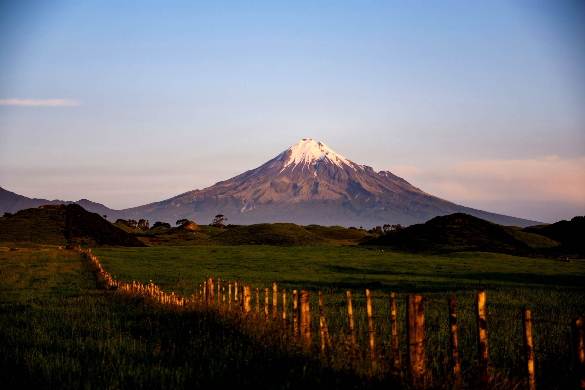 Spektakulære Mount Taranaki