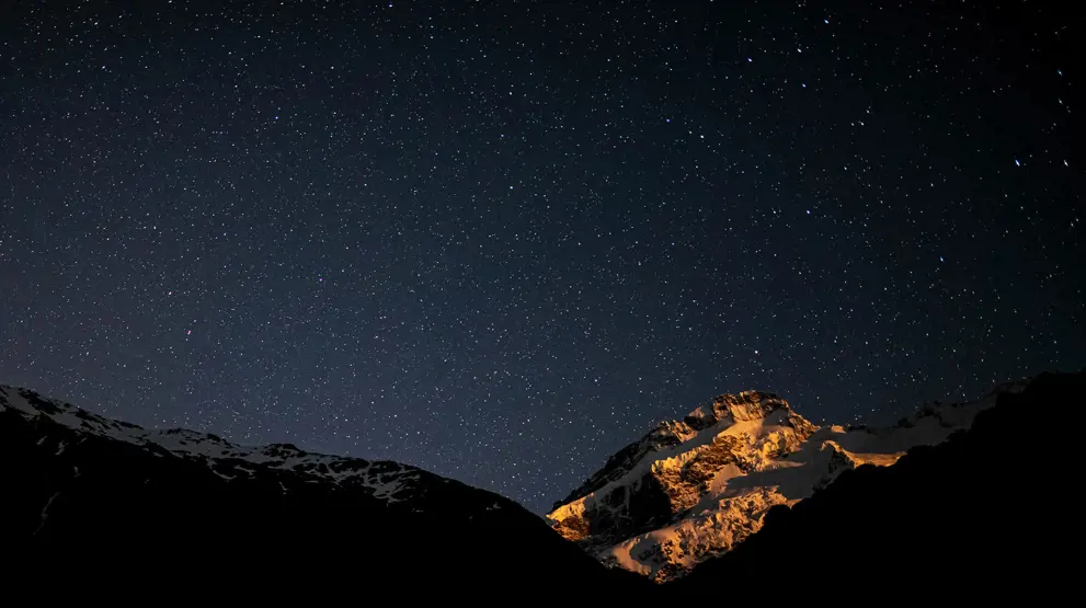 White Horse Hill stedet for å oppleve den fantastiske mørke himmelen