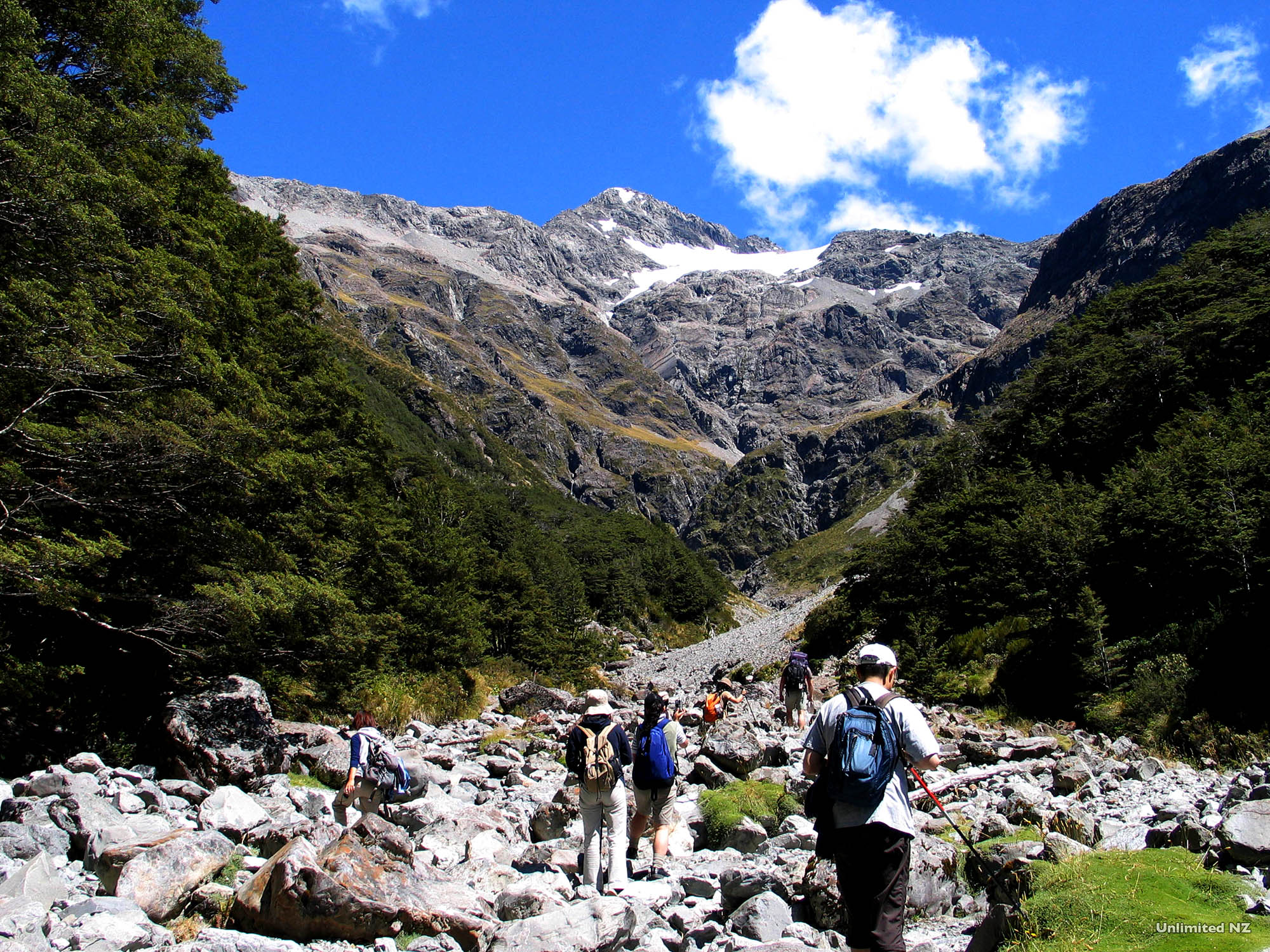Bealey Valley i Arthur's Pass nasjonalpark
