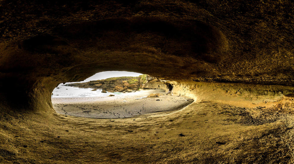 Spektakulære huler og klipper langs Truman Track