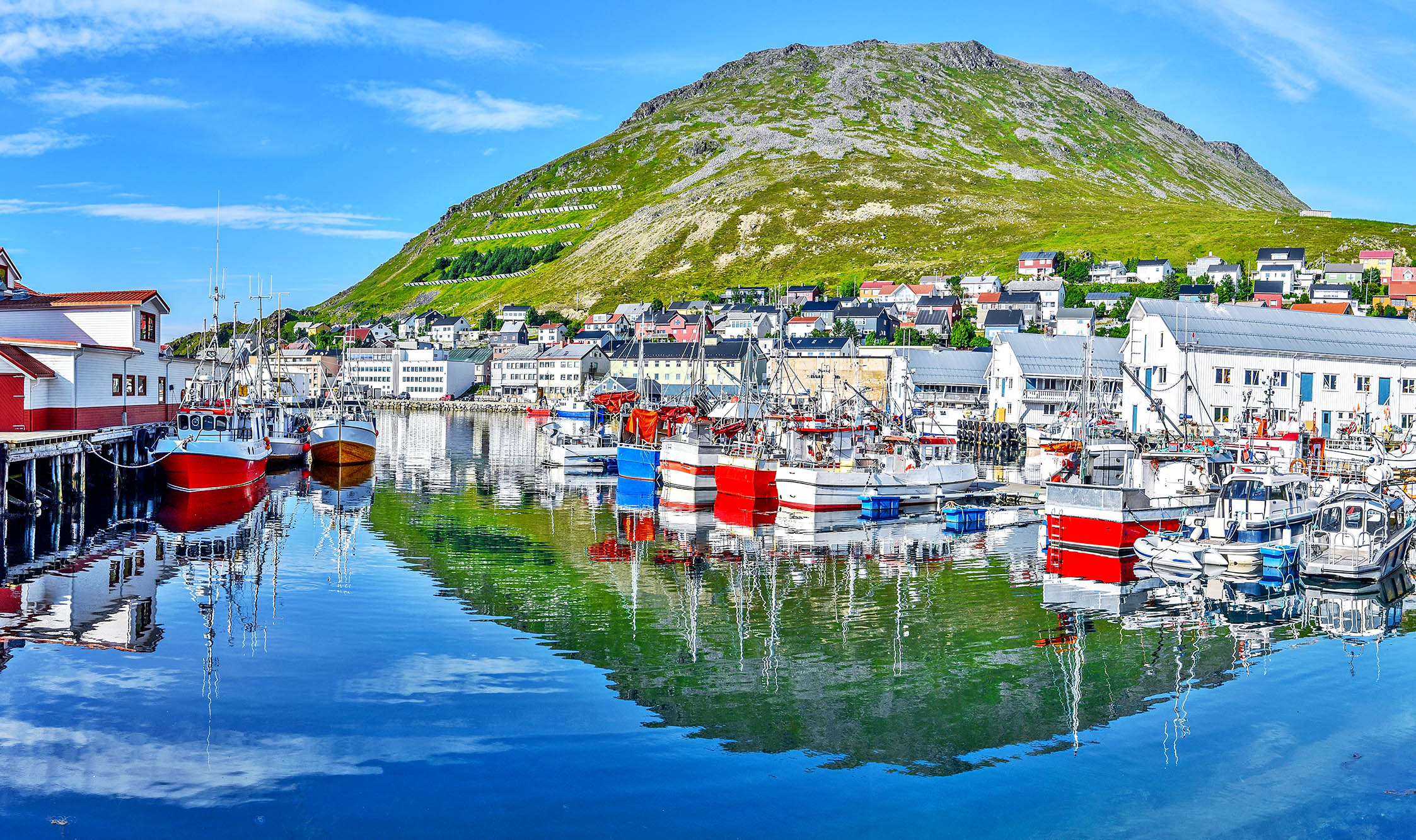 Honningsvåg i Norge