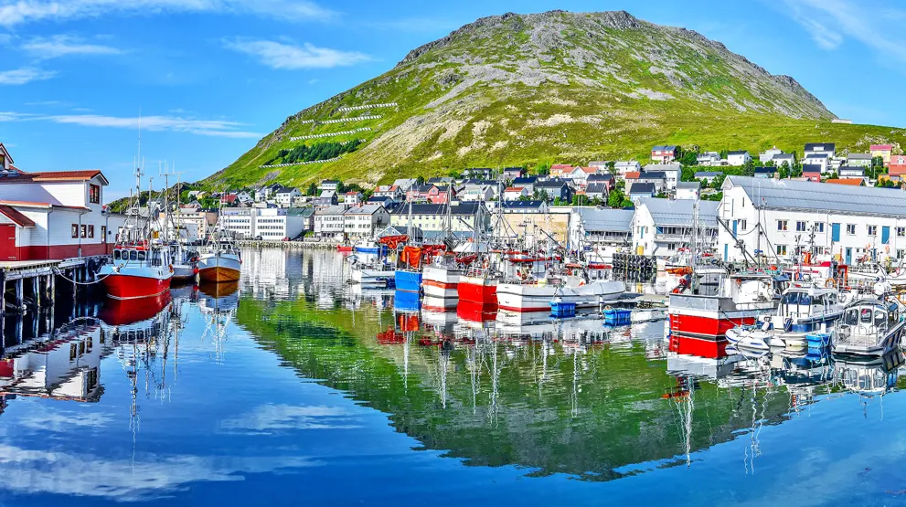 Honningsvåg i Norge