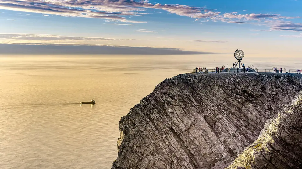 Med Nordkapplinjen er et av høydepunktene flotte Nordkapp