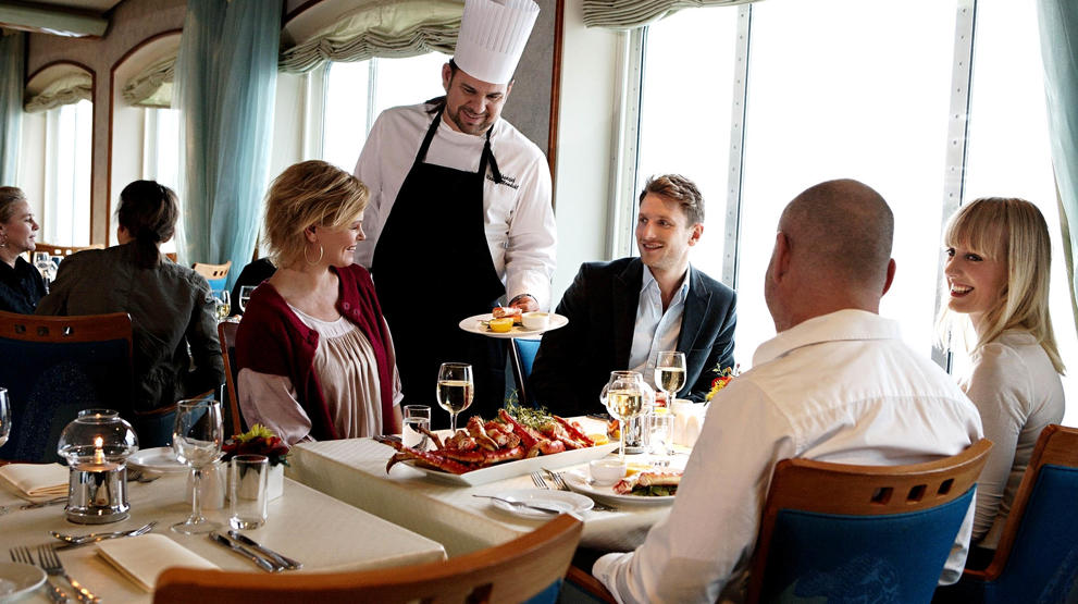 En reise med Hurtigruten er også en kulinarisk reise