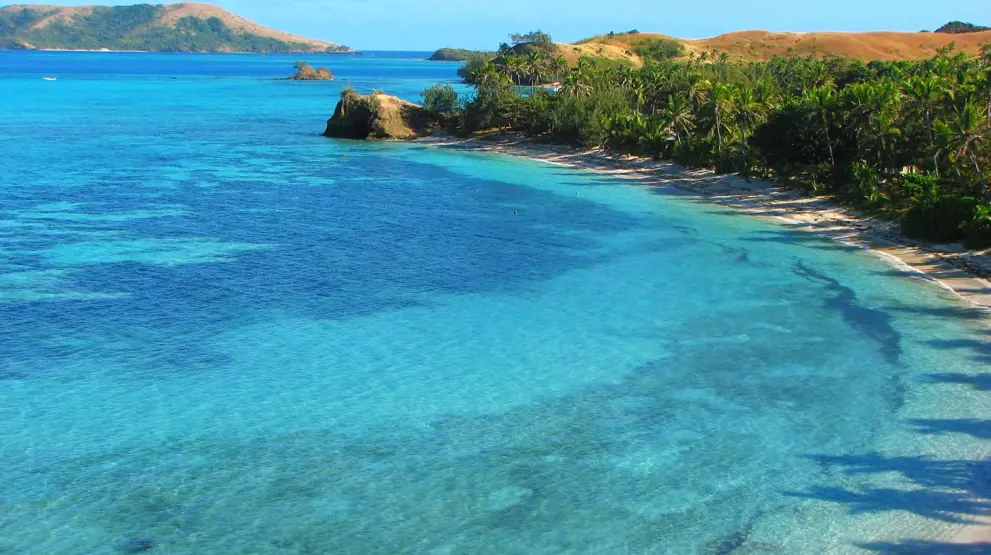 Nucala Island, en av øyene som utgjør Yasawa Islands - Reiser til Fiji