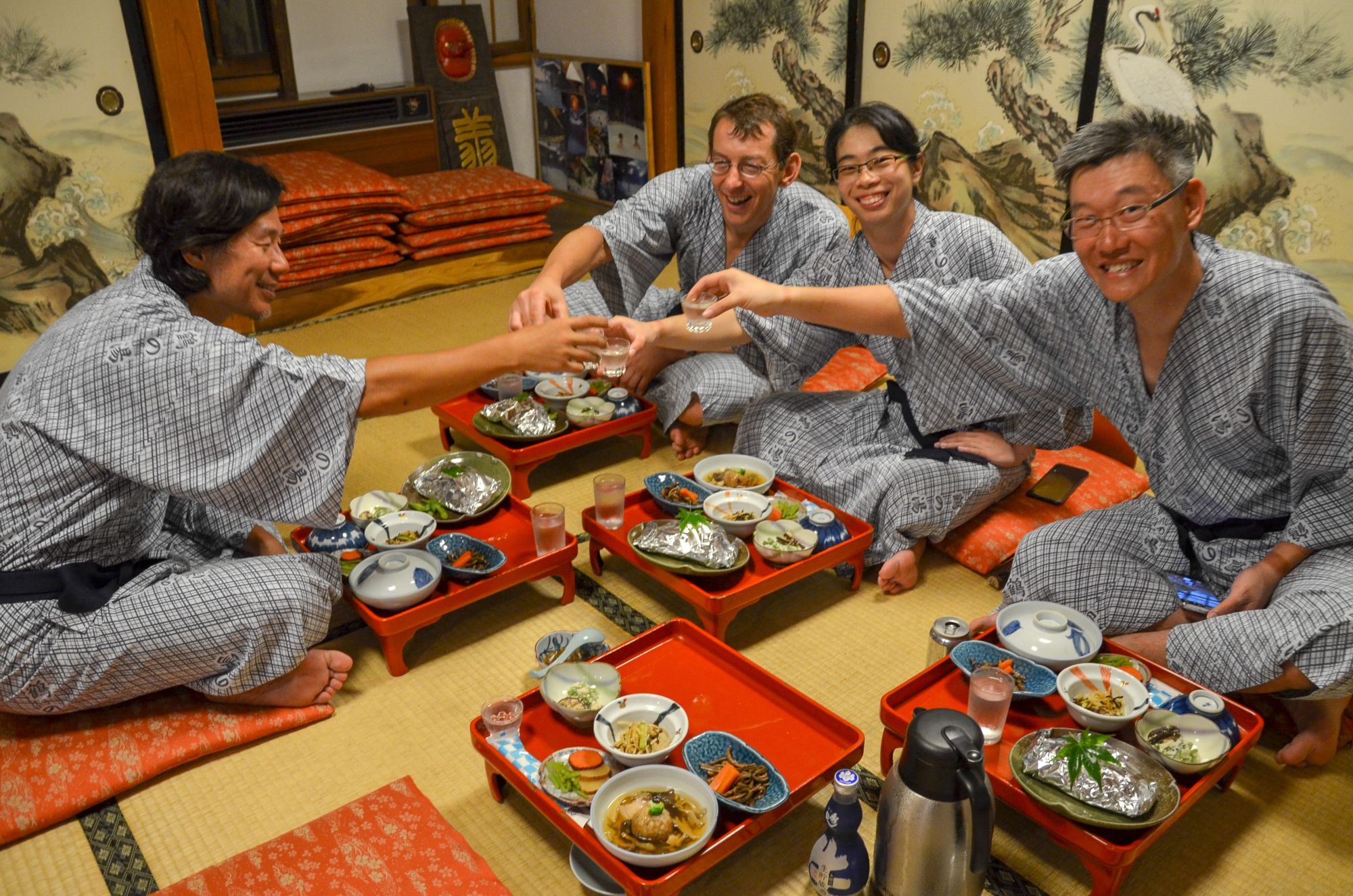 Bo i en tradisjonell Ryokan, og kom tett på den japanske kulturen