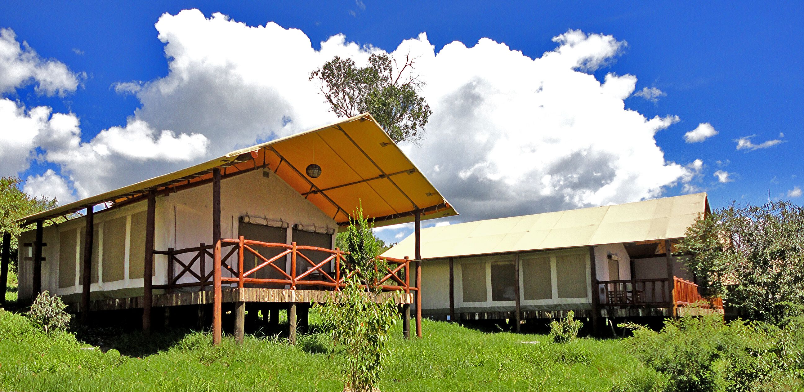 Bo i romslige telt på Ashnil Mara Camp - Safaricamper i Masai Mara