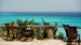 Fantastisk utsikt til havet fra hotellets veranda - The Manta Resort