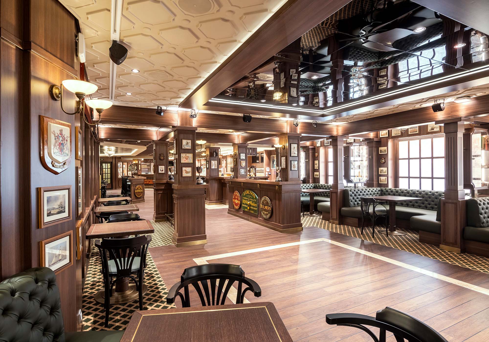 Den engelske puben på MSC Euribia