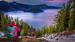 Turgåer i parken - Reiser til Crater Lake nasjonalpark