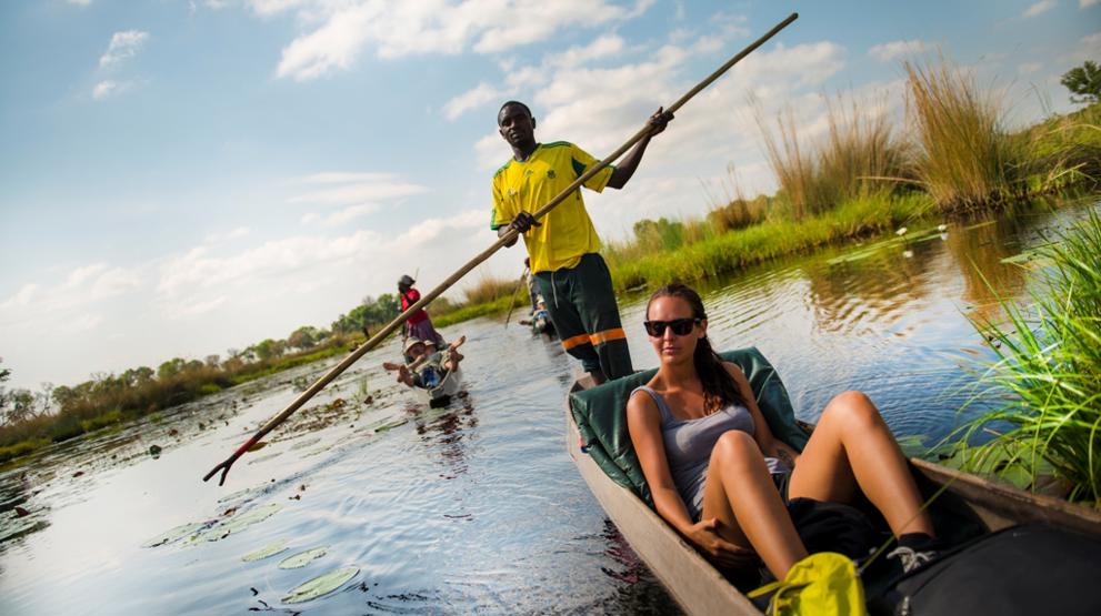 Okavangodeltaet i Botswana. Foto: Nomad Adventure Tours