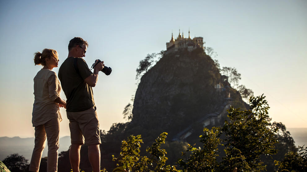 Mount Popa i Myanmar. Foto: National Geographic