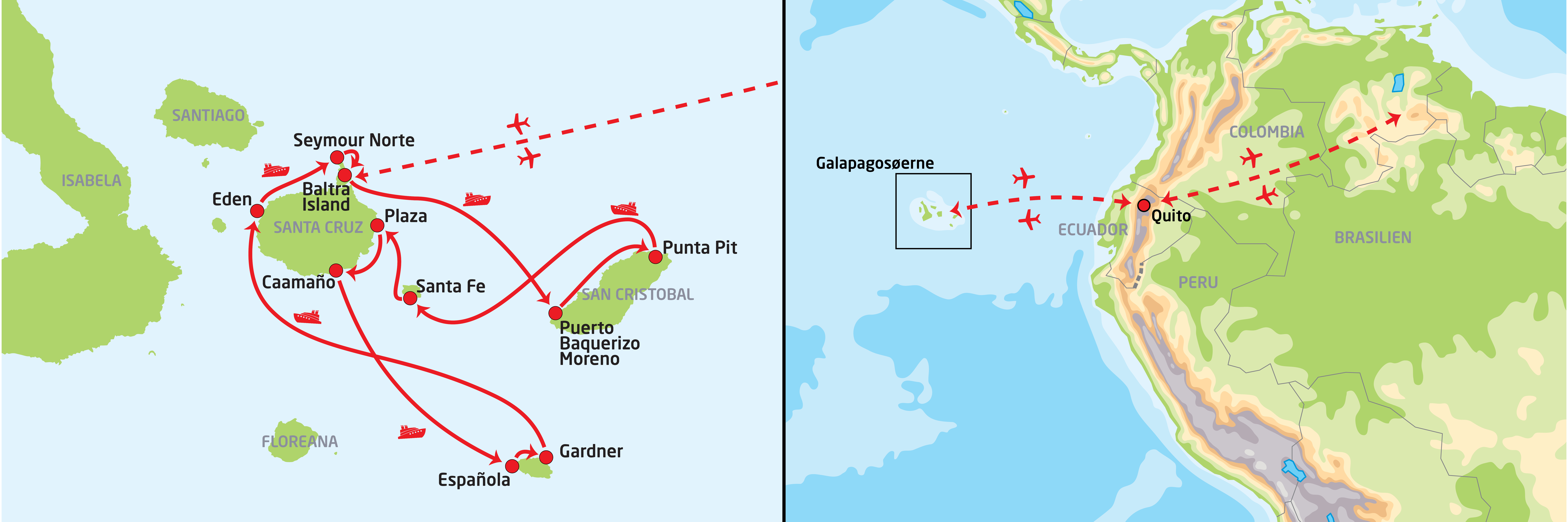 Hurtigruten Galapagos Quito