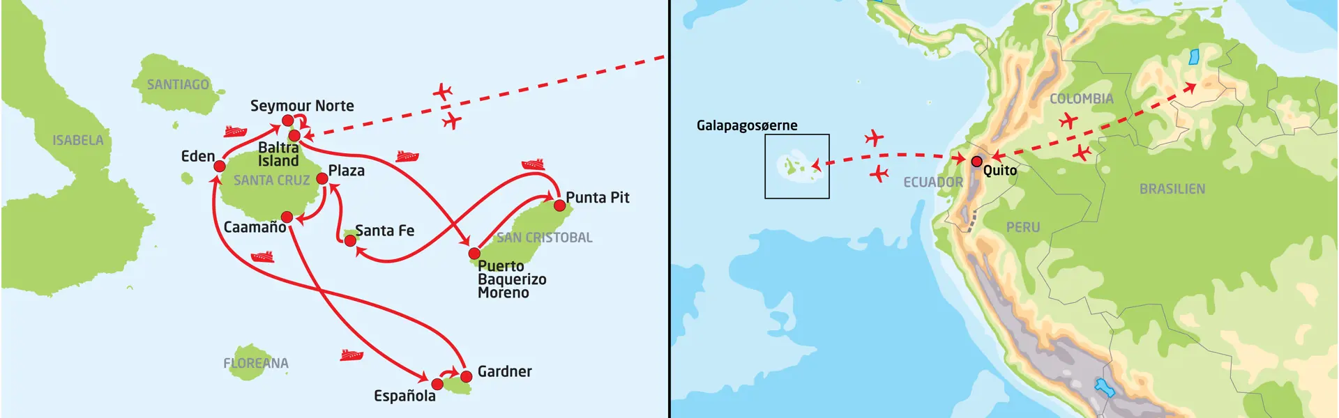Hurtigruten Galapagos Quito