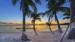 Se solnedgangen fra en hengekøye - Reiser til Fiji