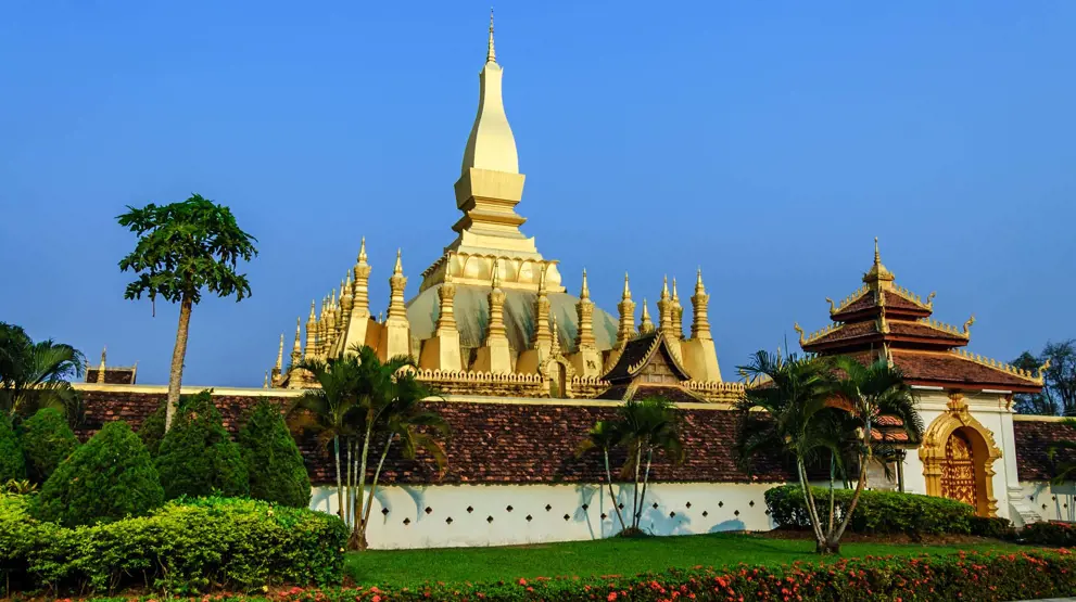 Templet Pha That Luang i Vientiane 