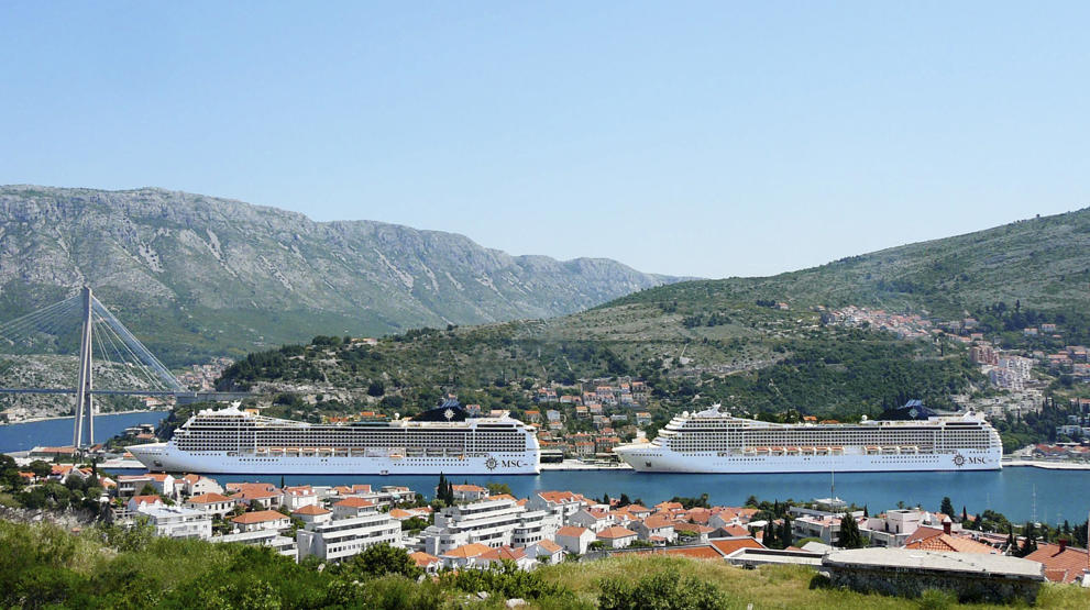 MSC Magnifica i Dubrovnik